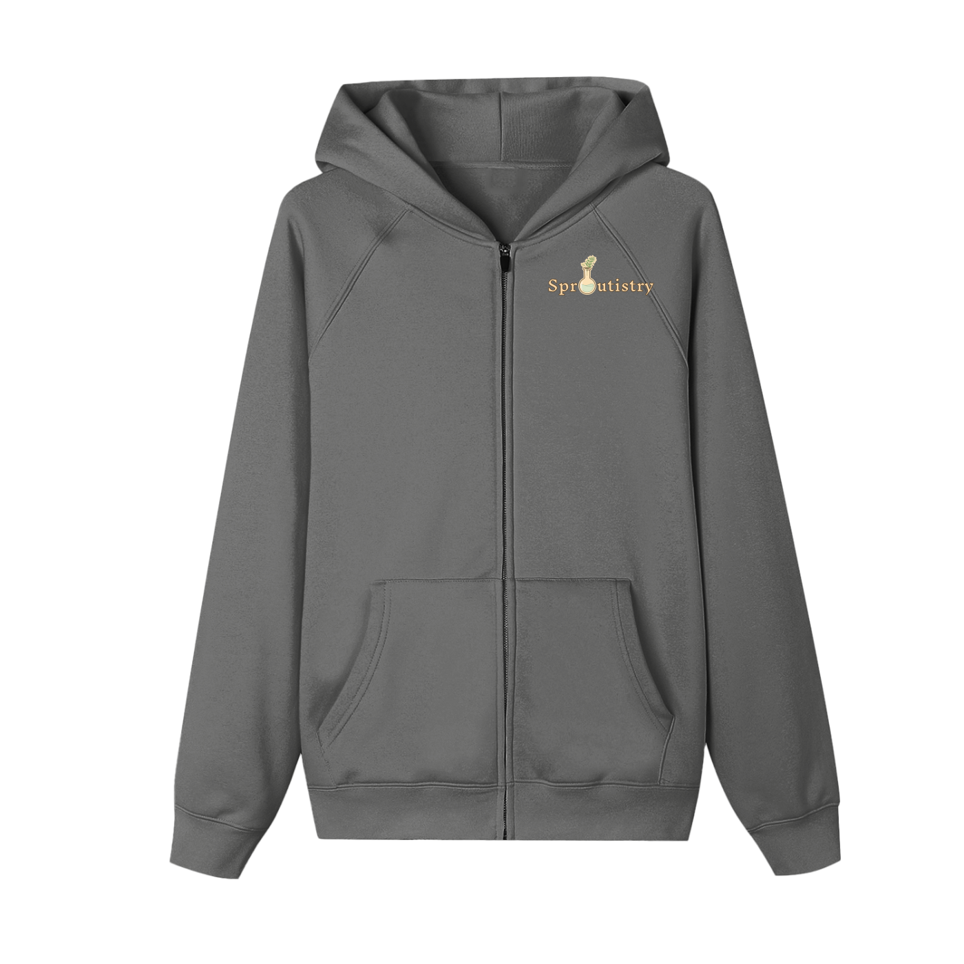 Vata Full Zip-up Fleece Hoodie Jacket