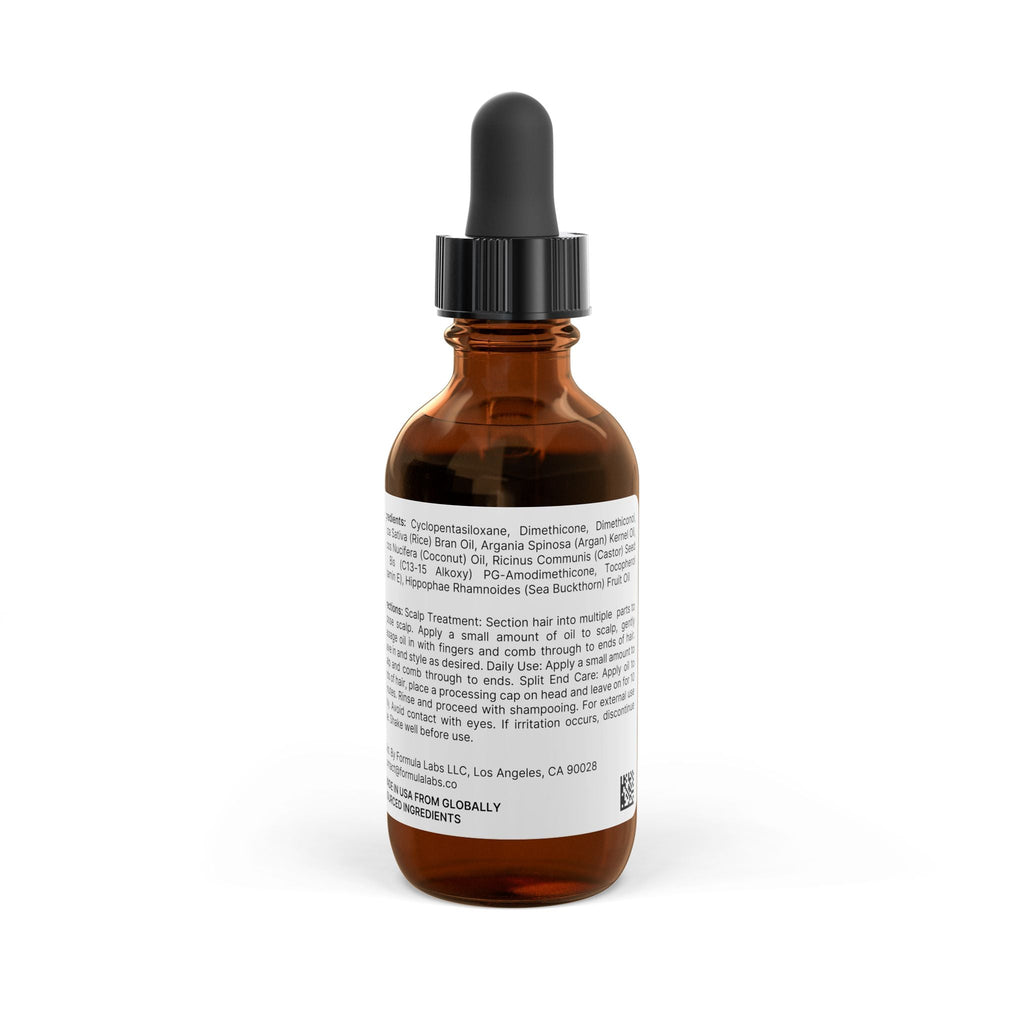 Hair Oil | Scalp & Hair Nourishment with Argan, Castor & Sea Buckthorn