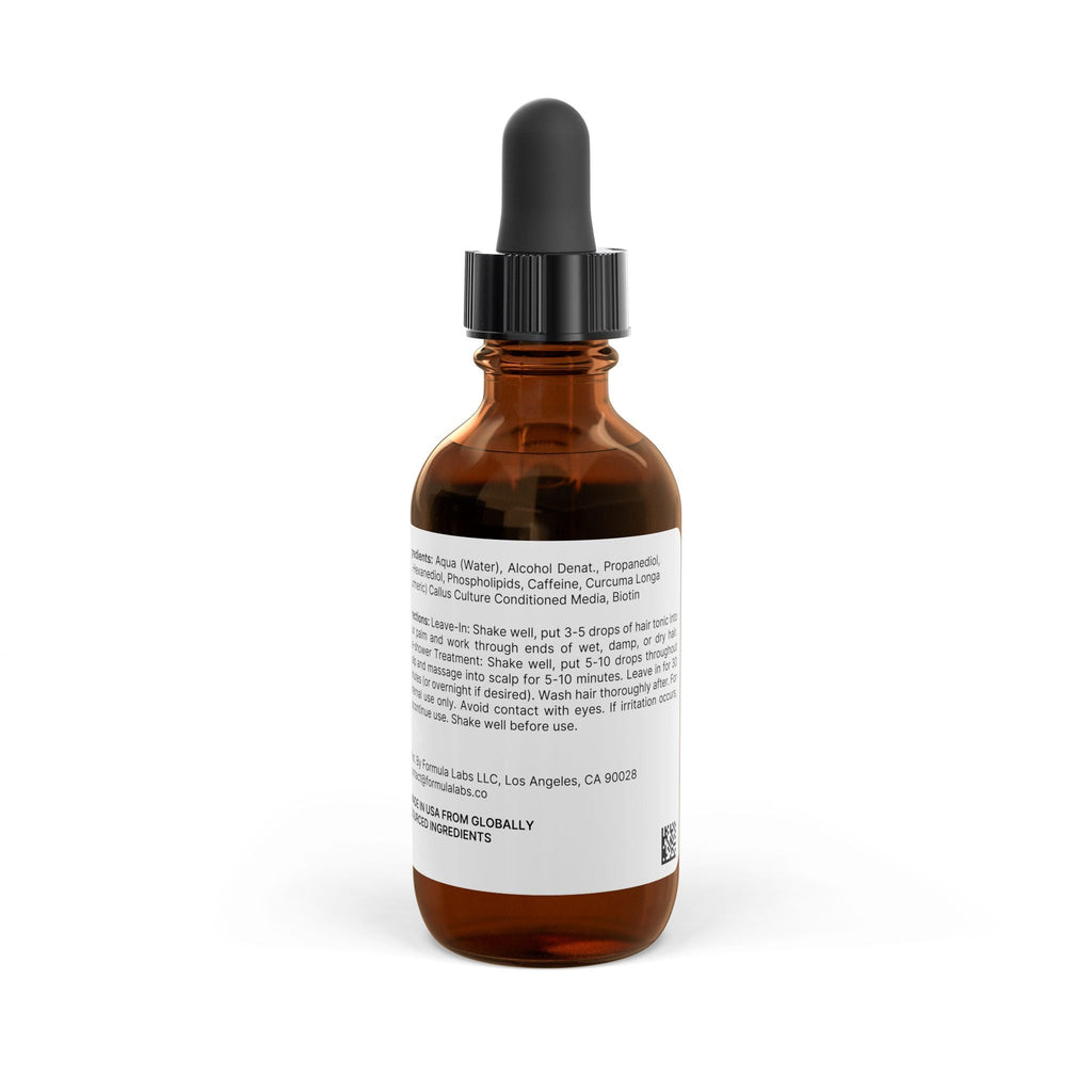 Hair Growth Tonic | Scalp Elixir with Biotin, Turmeric & Caffeine