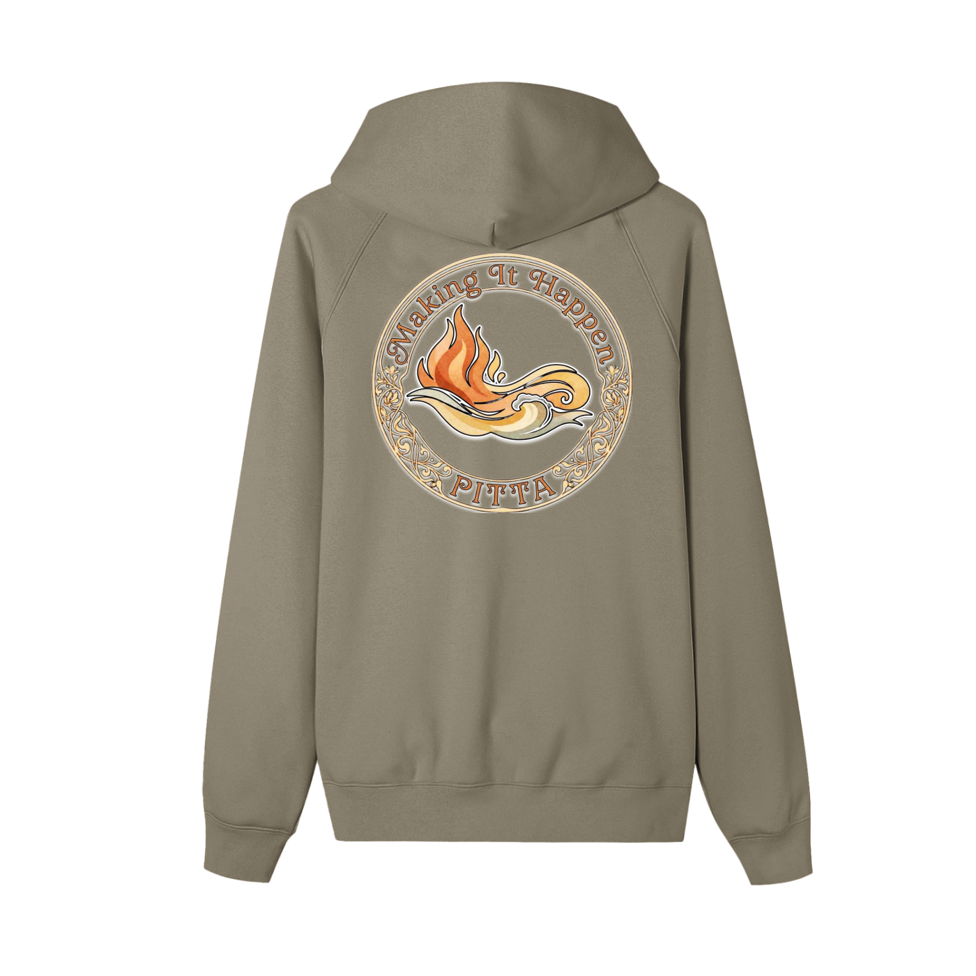 Pitta Full Zip-up Fleece Hoodie Jacket