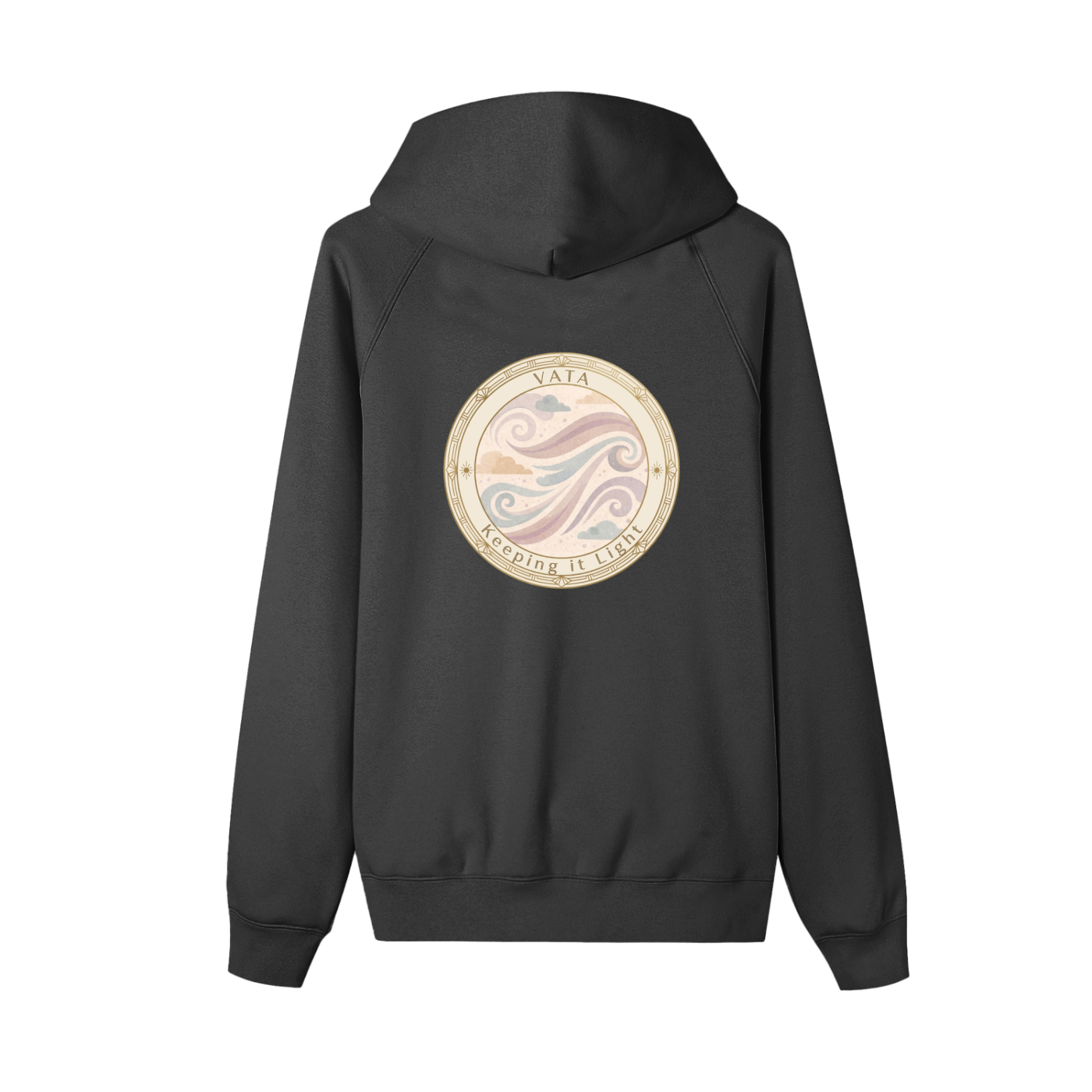 Vata Full Zip-up Fleece Hoodie Jacket