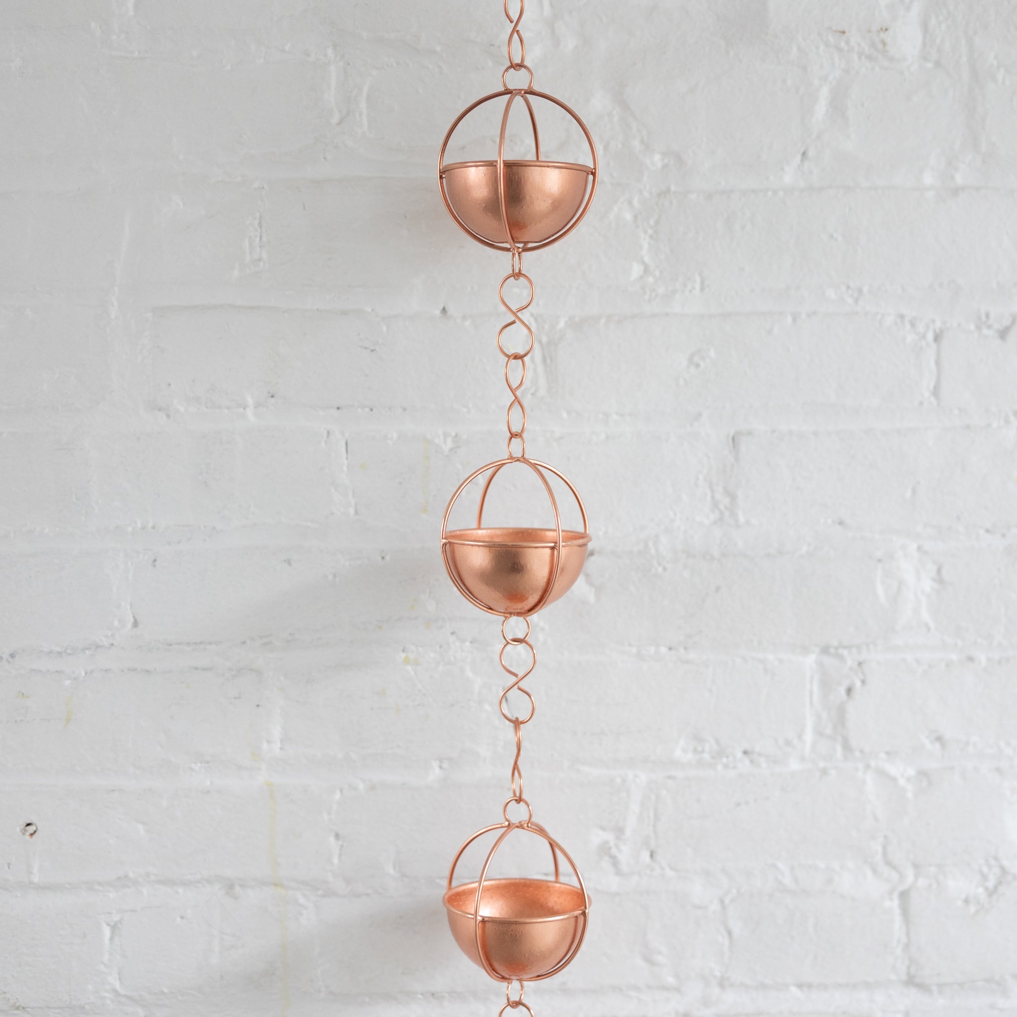 Prava Copper Rain Chain