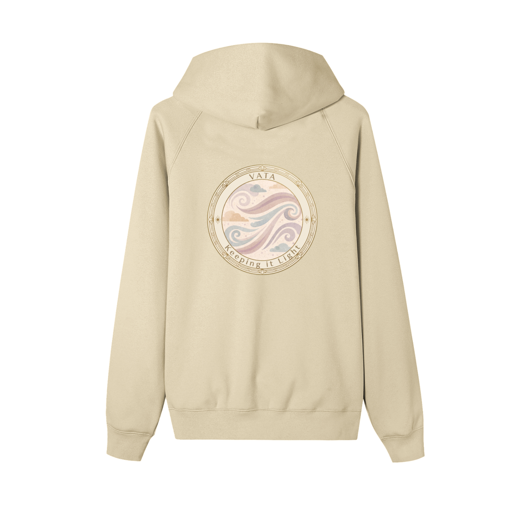 Vata Full Zip-up Fleece Hoodie Jacket