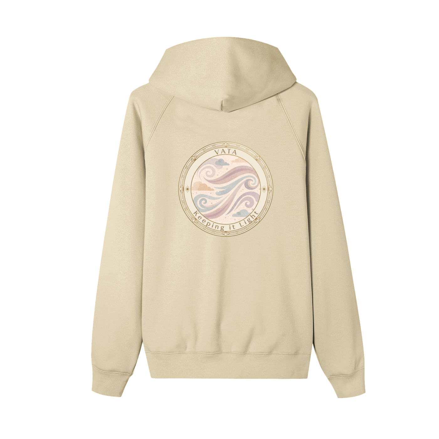Vata Full Zip-up Fleece Hoodie Jacket