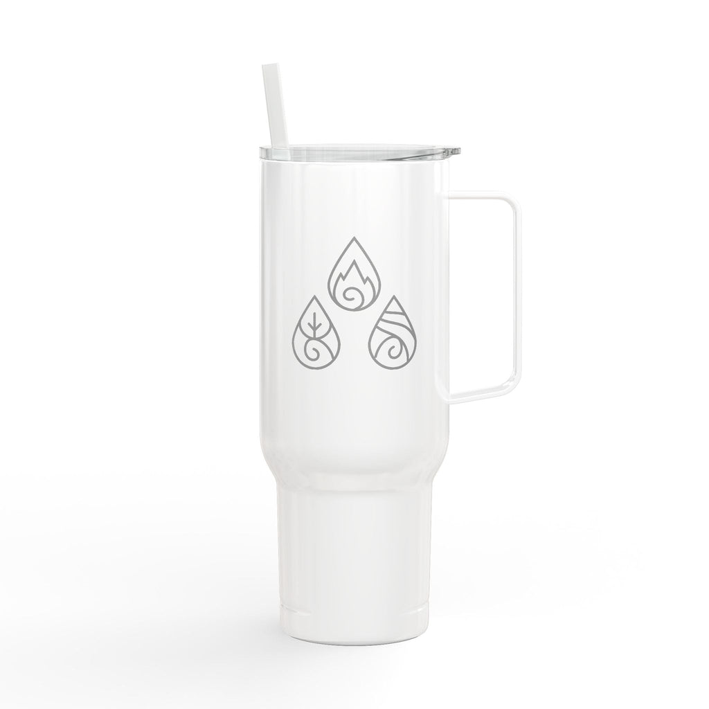 Insulated Tumbler with Lid & Straw – Recycled Stainless Steel | 40oz