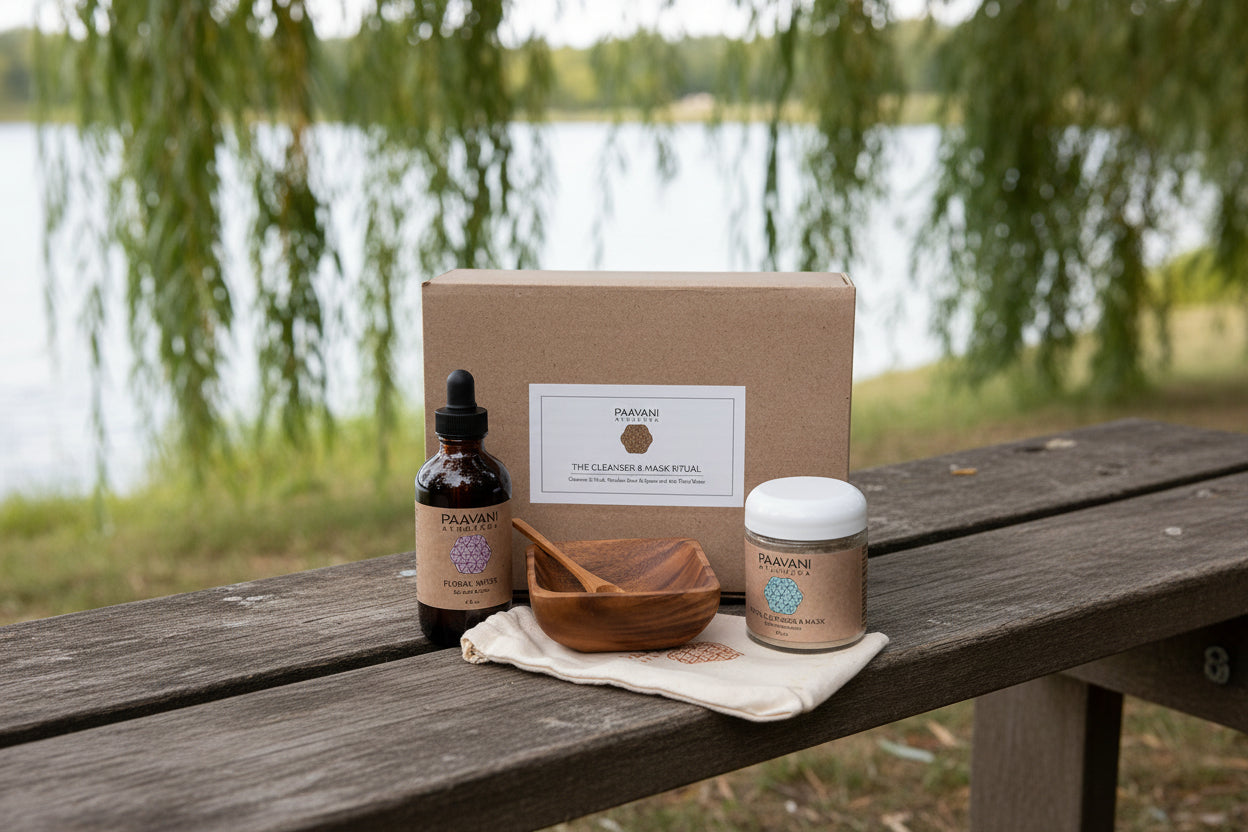 Cleanser & Mask Ritual | Ayurvedic Facial Cleansing Kit