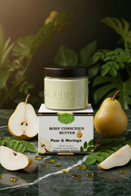 Pear & Moringa Whipped Mango Body Butter – Non-Greasy, Radiant Skin