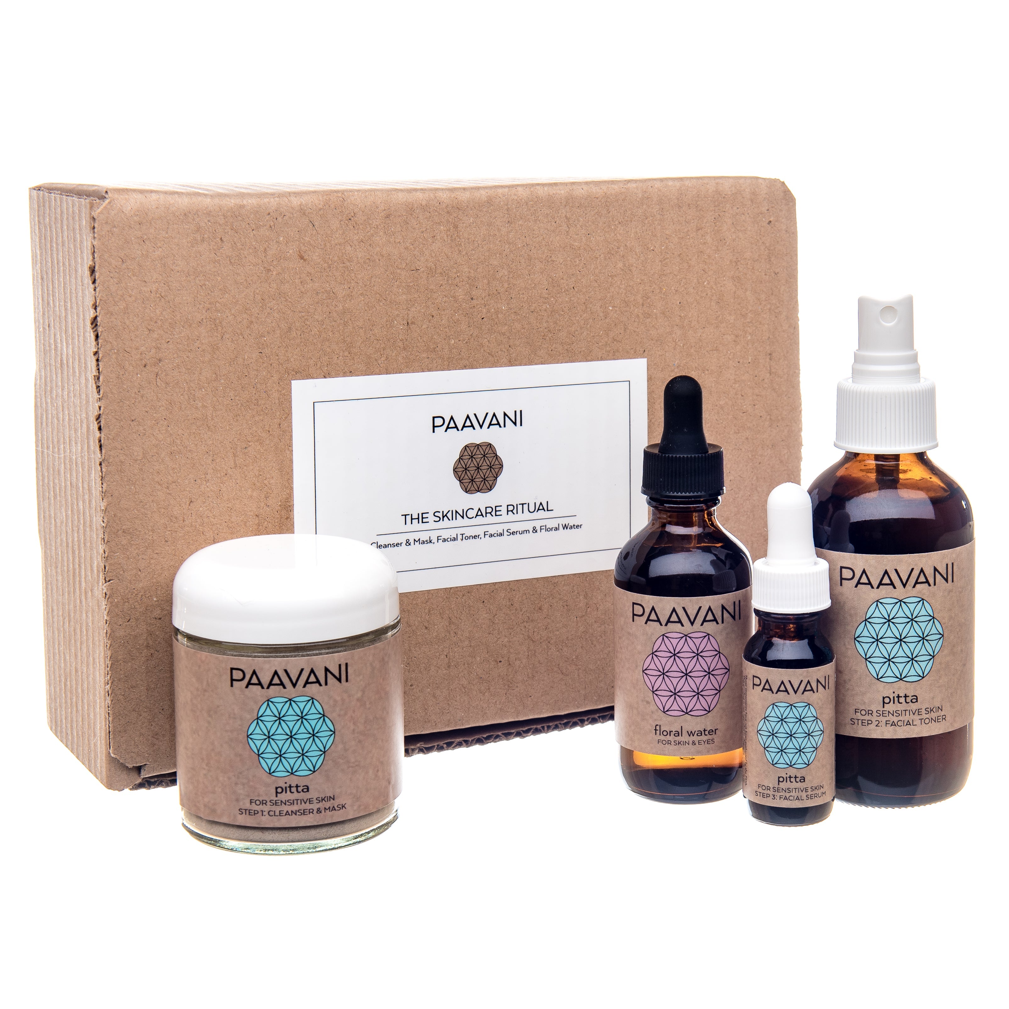 Pitta Skincare Ritual | Ayurvedic Set for Sensitive & Reactive Skin