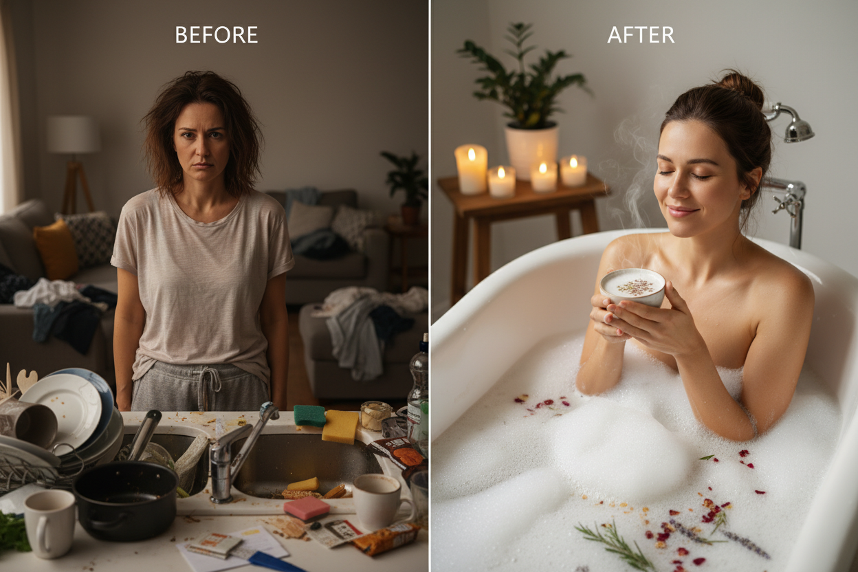 Spa Bath Stack | Ayurvedic Self-Care Ritual for Body, Mind, Spirit & Skin