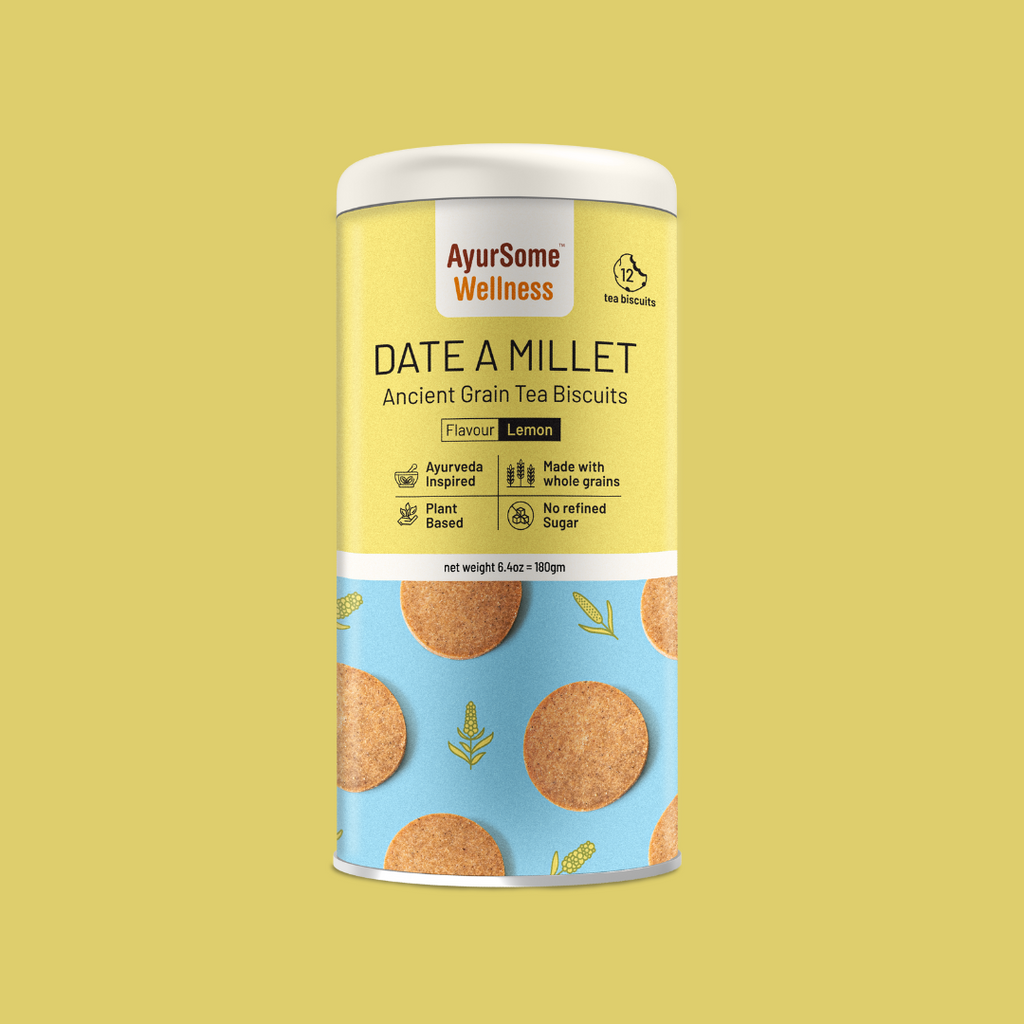 Date-A-Millet | Ancient Grain Tea Biscuits