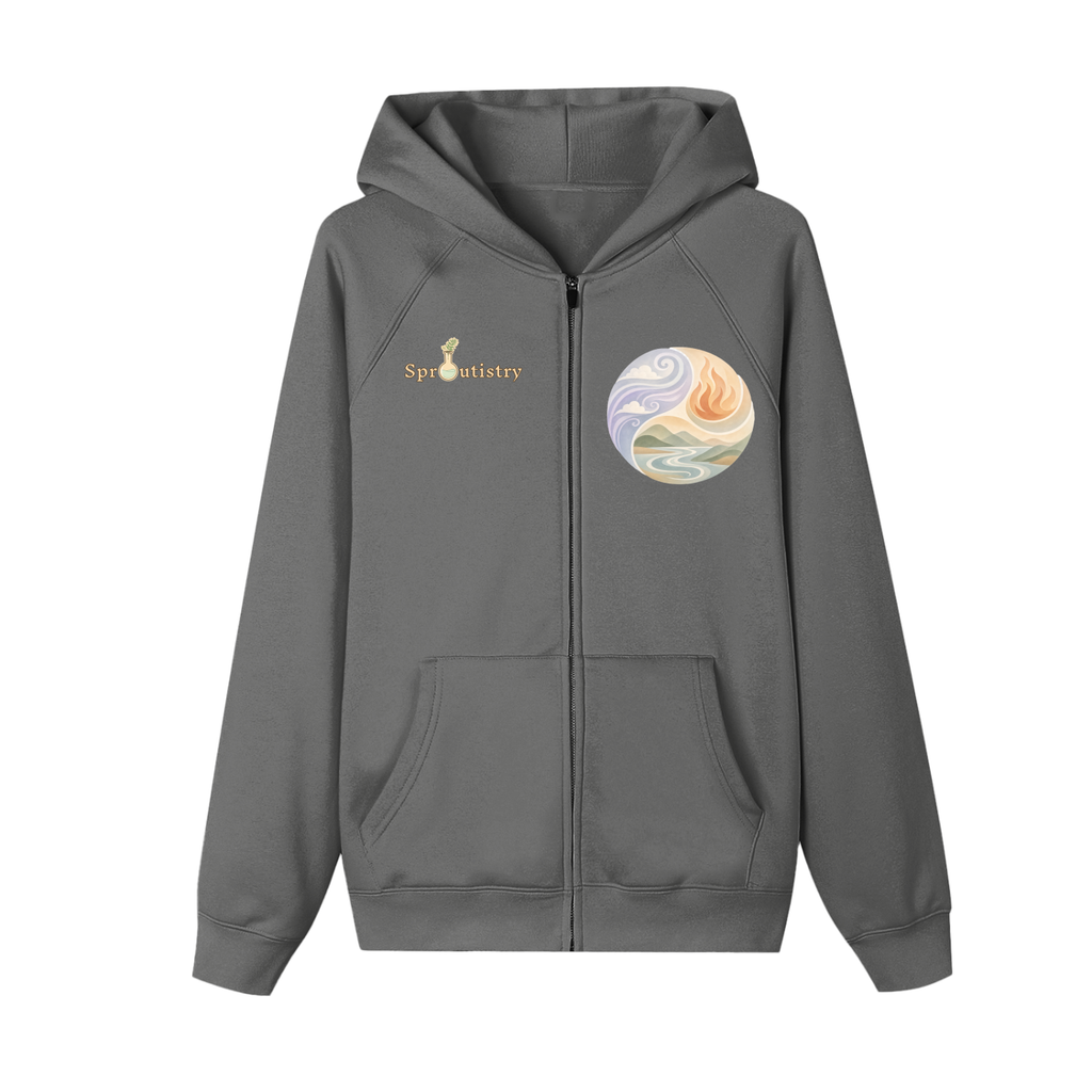 Kapha Essential Zip-up Fleece Hoodie