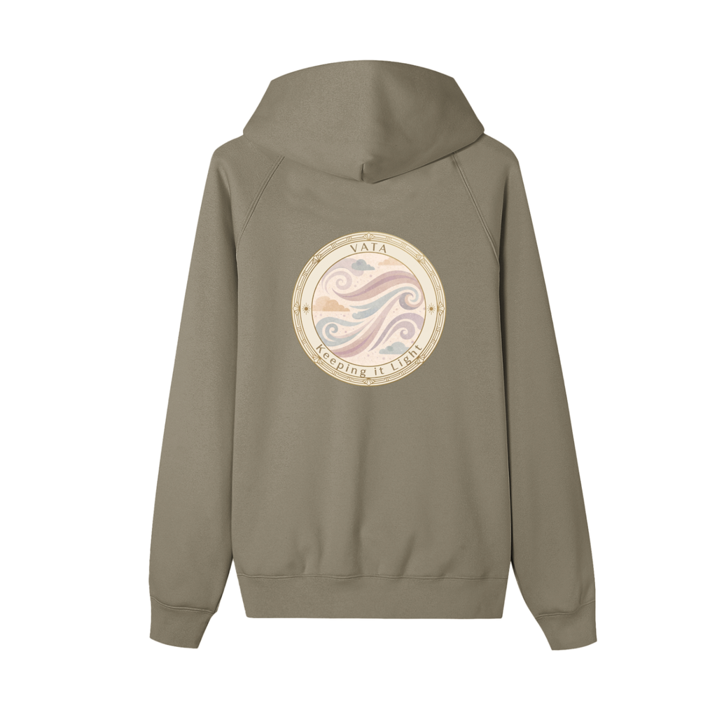Vata Full Zip-up Fleece Hoodie Jacket