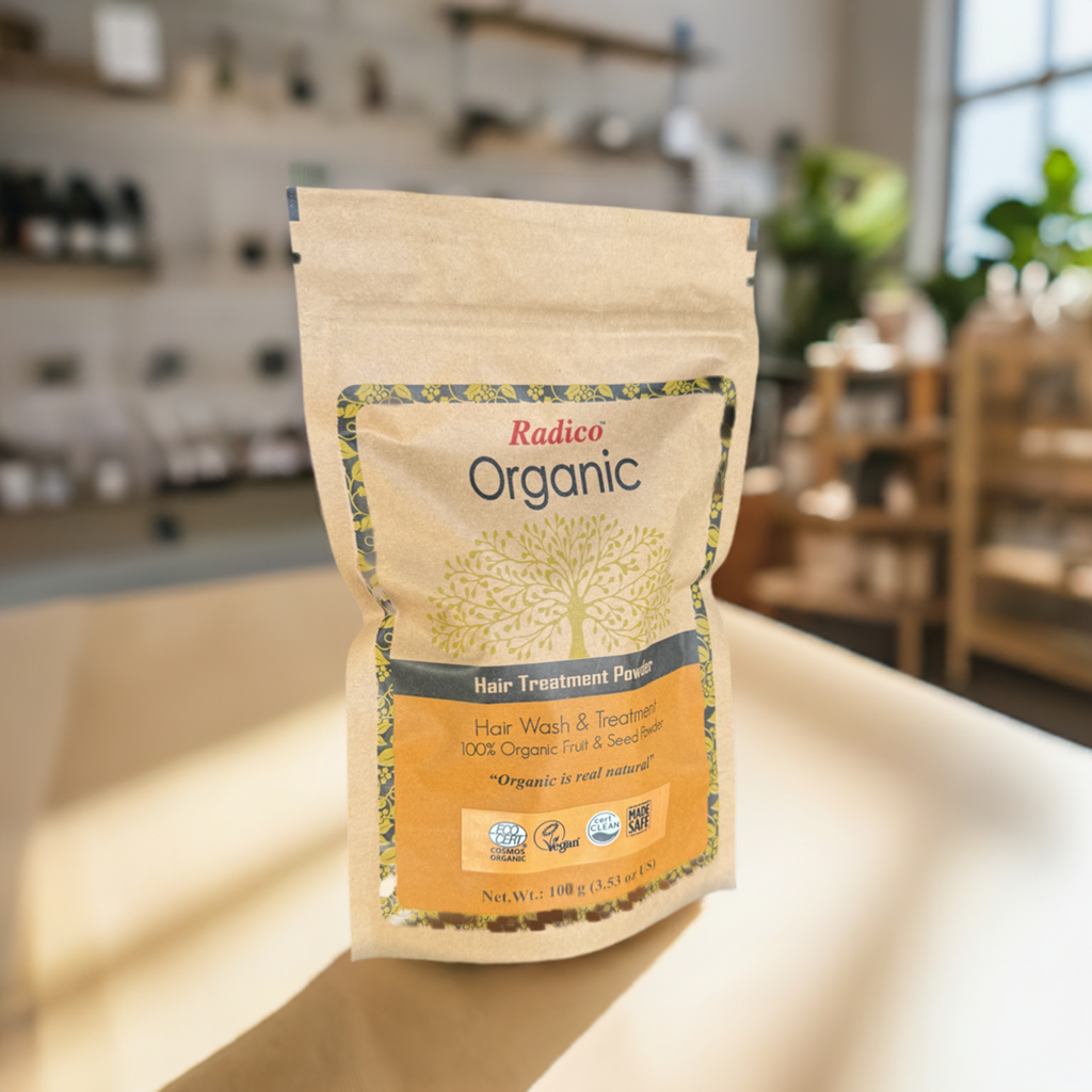 Ayurvedic Hair Treatment Powder - Organic Amla Reetha Shikakai Mix