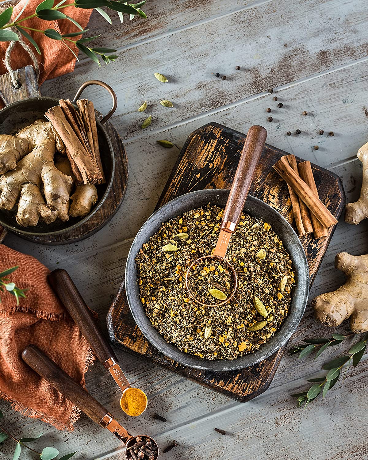 Turmeric Ginger Tulsi Chai Loose Tea